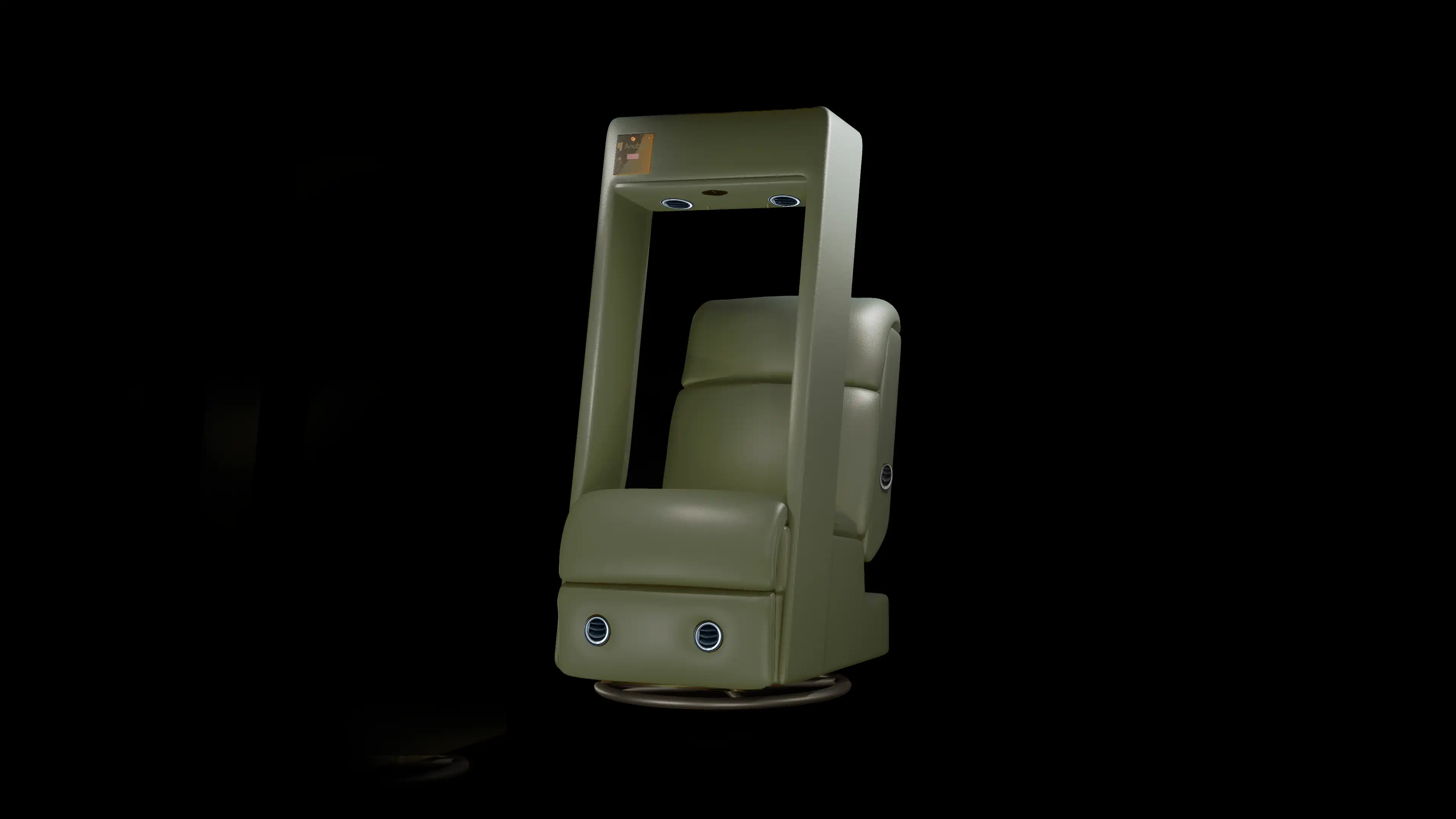 Olive Green 7D Chair
